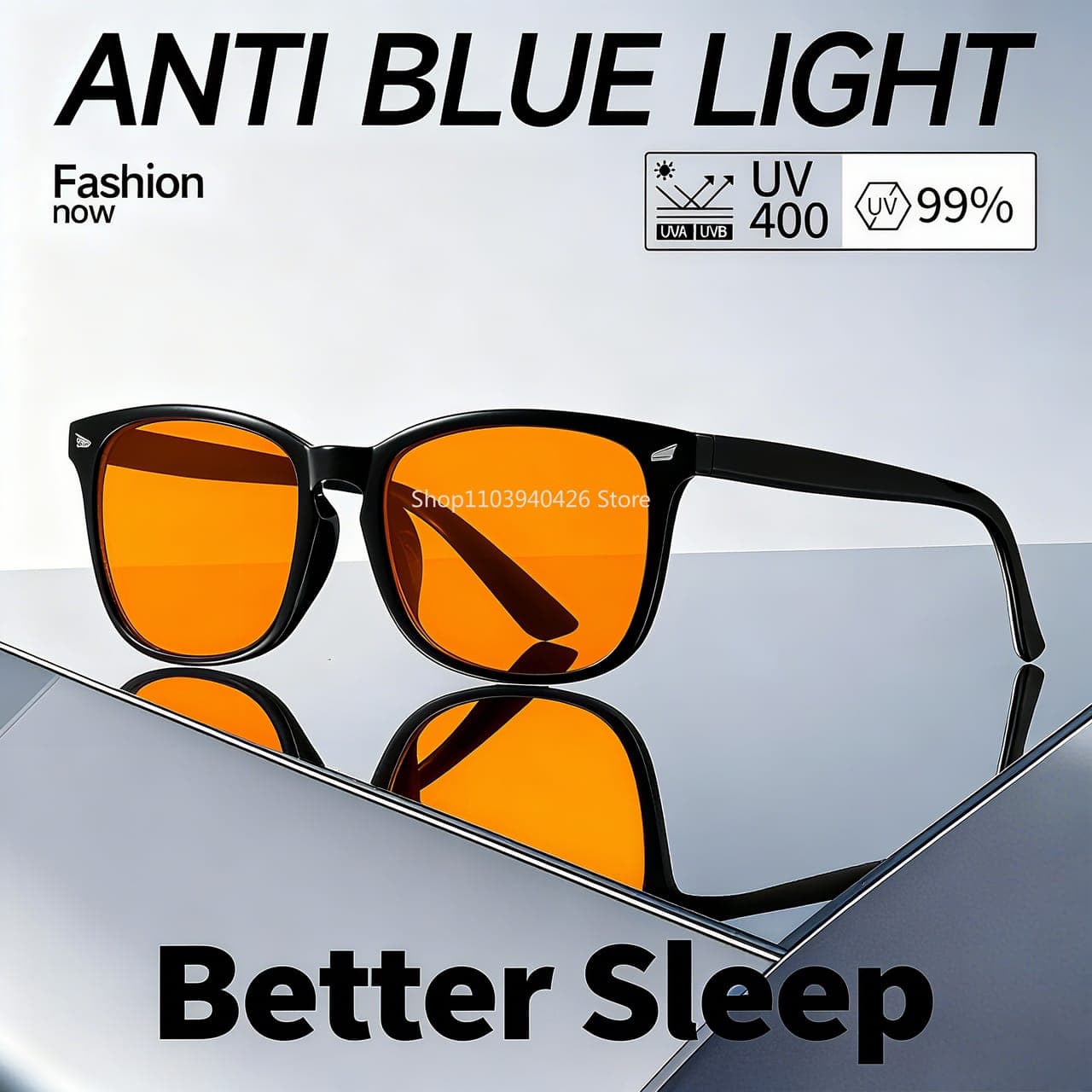 Gafas de luz (bloqueo luz azul / lentes rojas)"