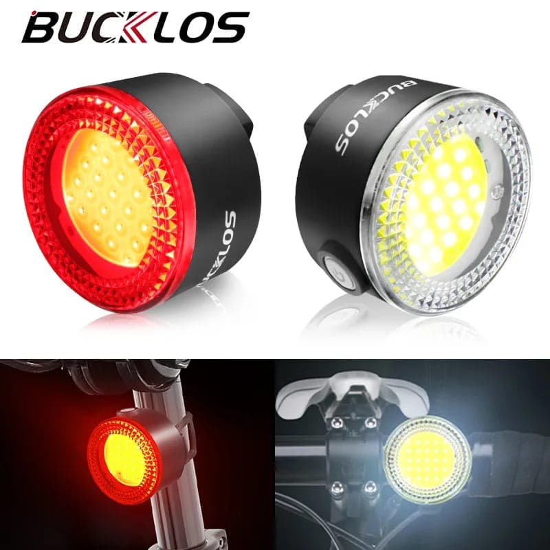 Luces de bicicleta BUCKLOS (COB LED recargables)