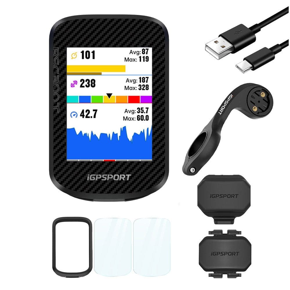 GPS iGPSPORT BSC300T — Ciclocomputador táctil con mapas a color