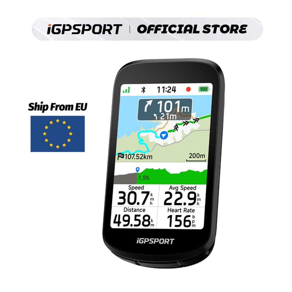 GPS iGPSPORT BSC500 — Ciclocomputador táctil 3.3"