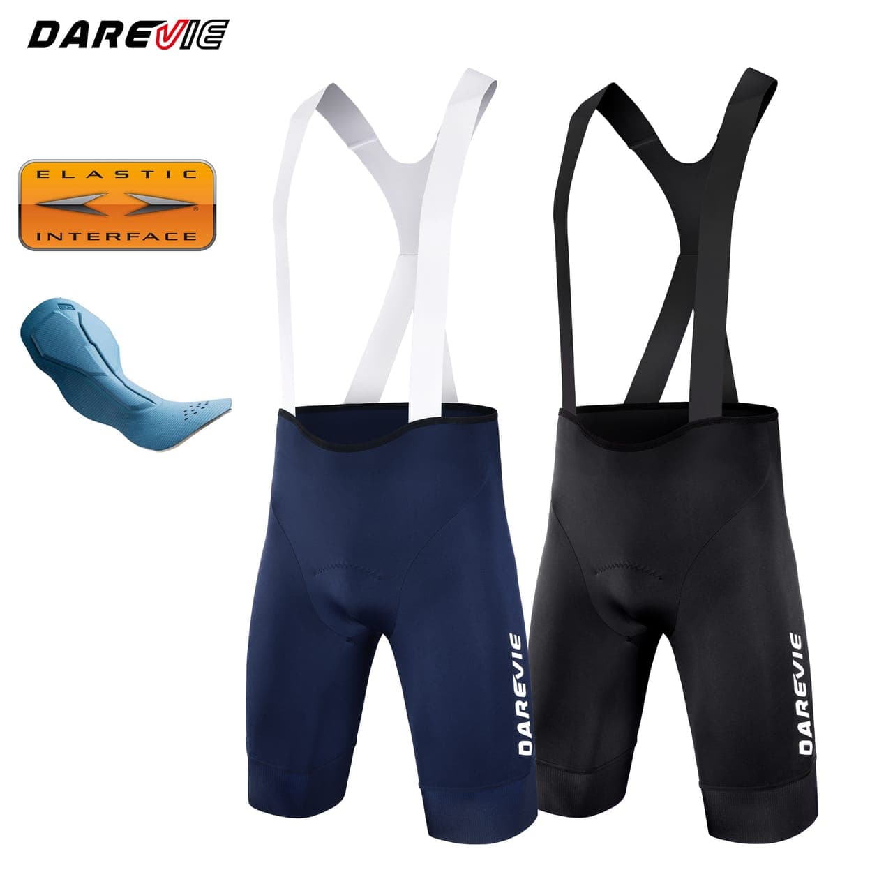 Darevie — Culotte con tirantes "diseño italiano" (badana Elastic Interface PRO)
